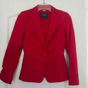 Paul & Shark Women's Red Tailored Blazer